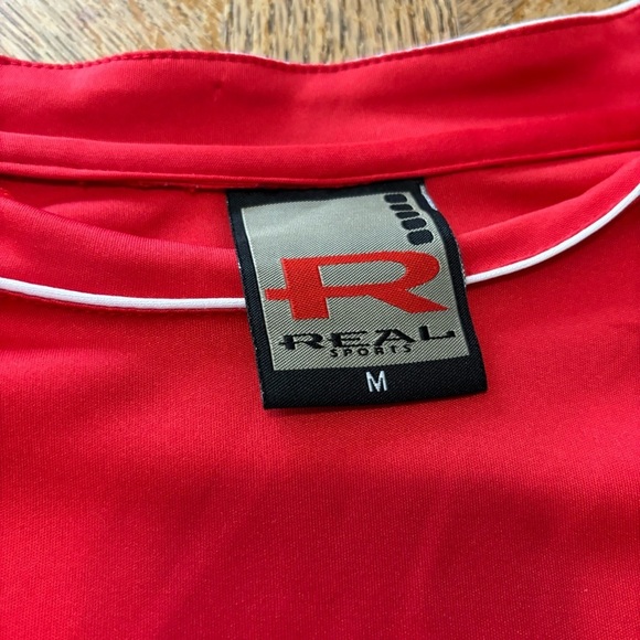 deportivo independiente medellin Soccer Jersey Red With Blue 4 Star Over Crest - Picture 3 of 7